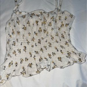 Floral mini top